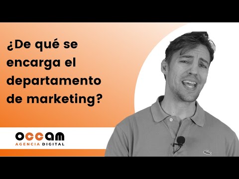Análisis de la estructura y funciones de los departamentos en una agencia de marketing