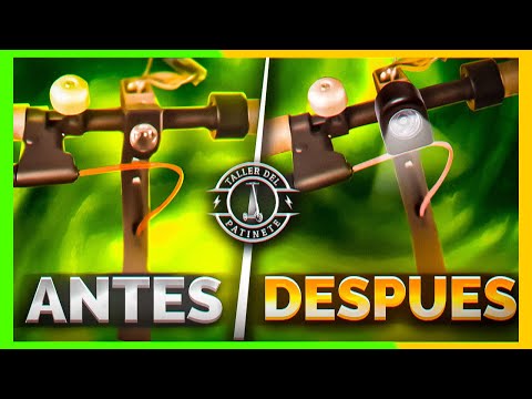 Guía detallada para encender la luz delantera del patinete Xiaomi