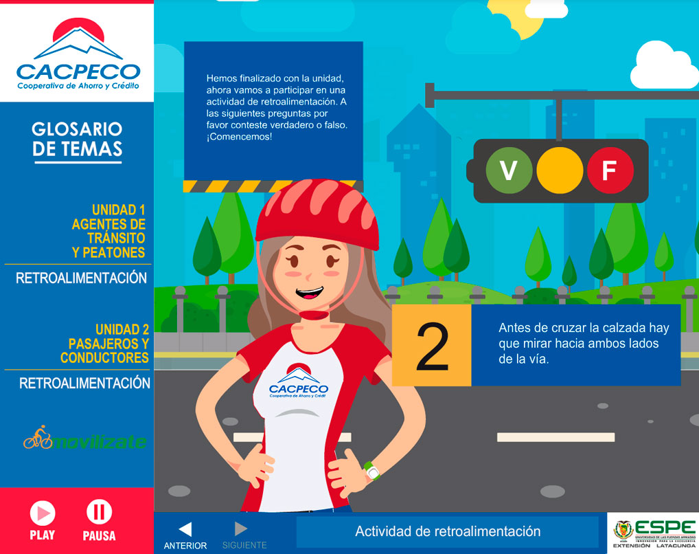 cacpeco elearning actividad retroalimentacion