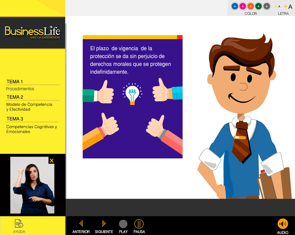 competencia efectividad plazo