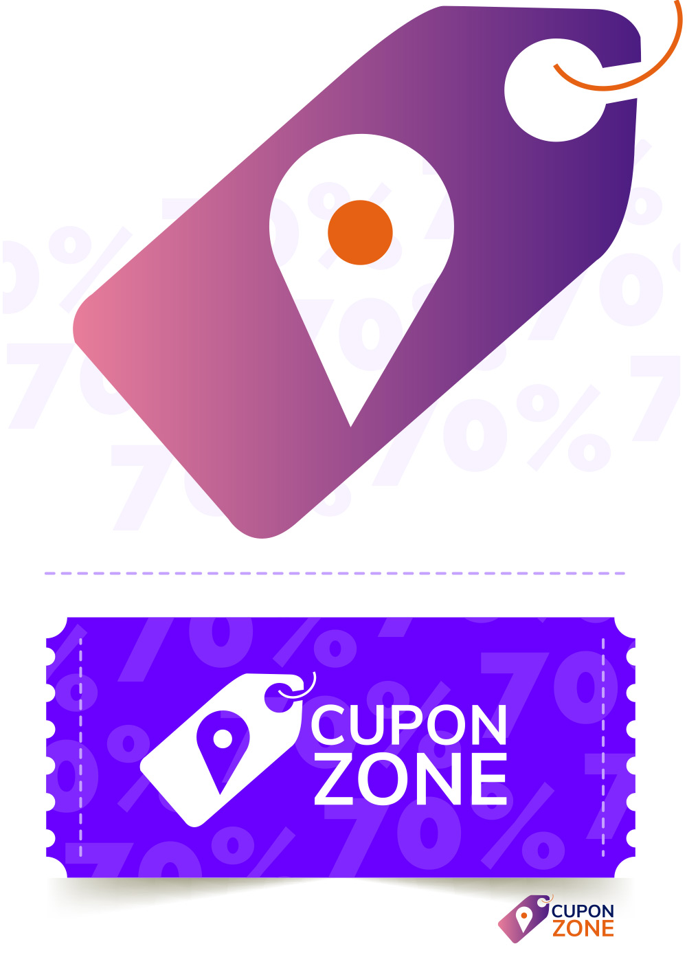 cupon zone logotipo marca