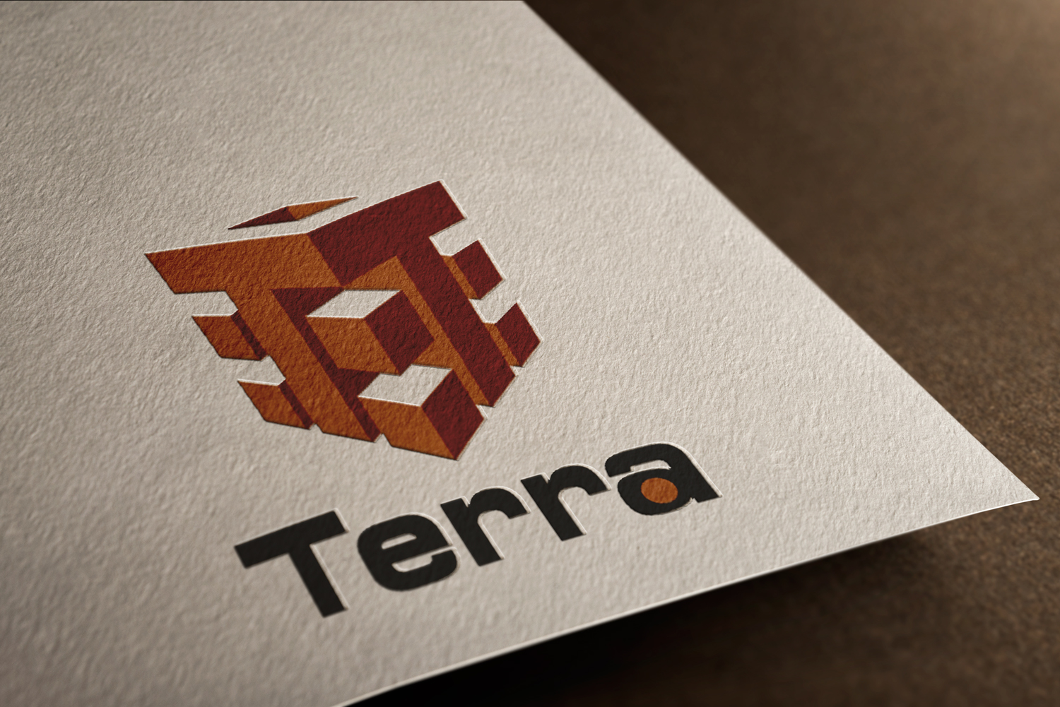 edificio terra logotipo