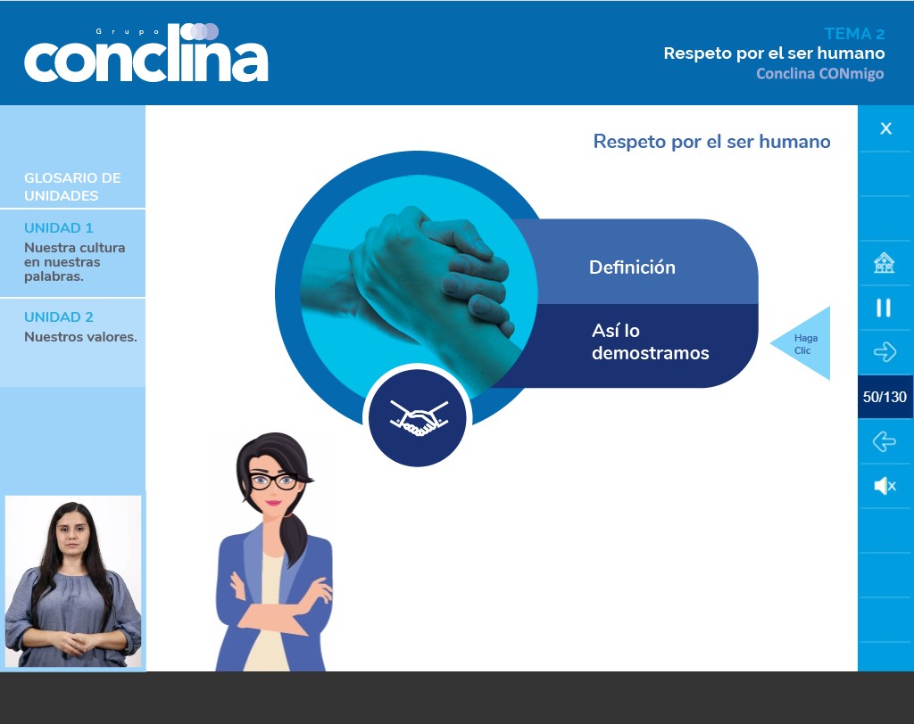 educacion hospital metropolitano conclina quito ecuador moodle lms scorm
