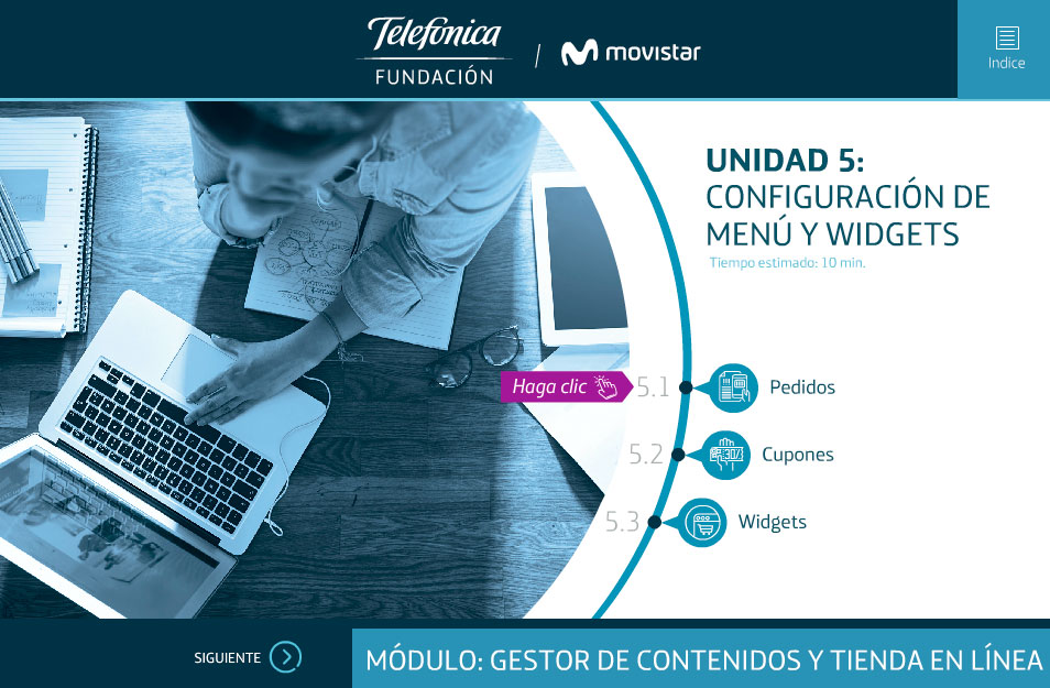 elearning gestion contenidos fundacion telefonica quito portada wordpress