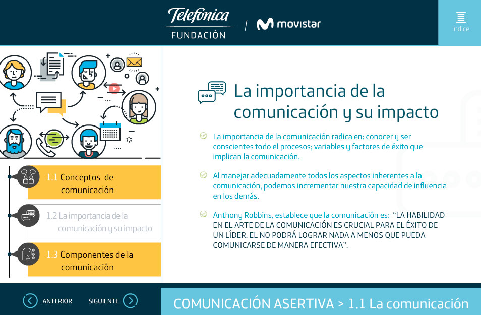 elearning habilidades socioemocionales telefonica quito importancia comunicacion