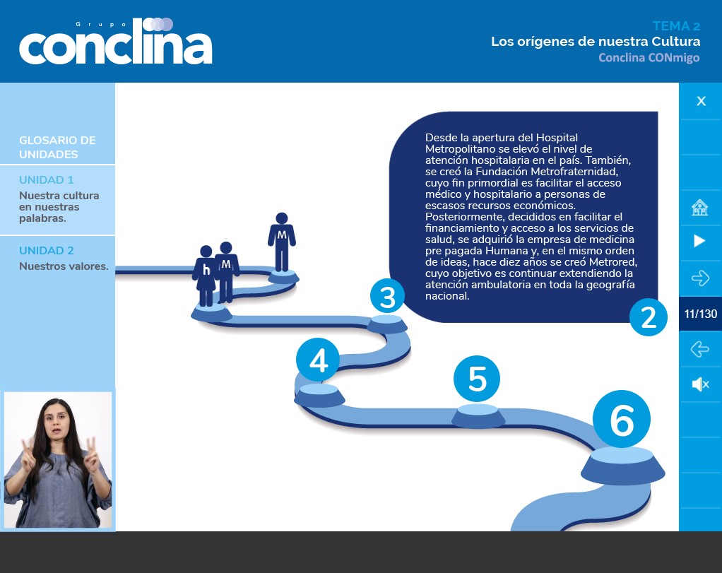 elearning hospital metropolitano conclina quito ecuador moodle lms scorm