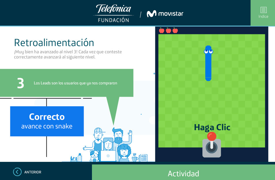 elearning marketing digital fundacion telefonica quito plataformas digitales gamificacion