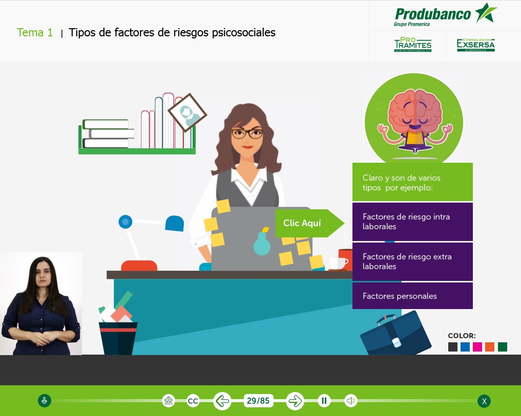 elearning produbanco riesgos quito ecuador capacitacion virtual