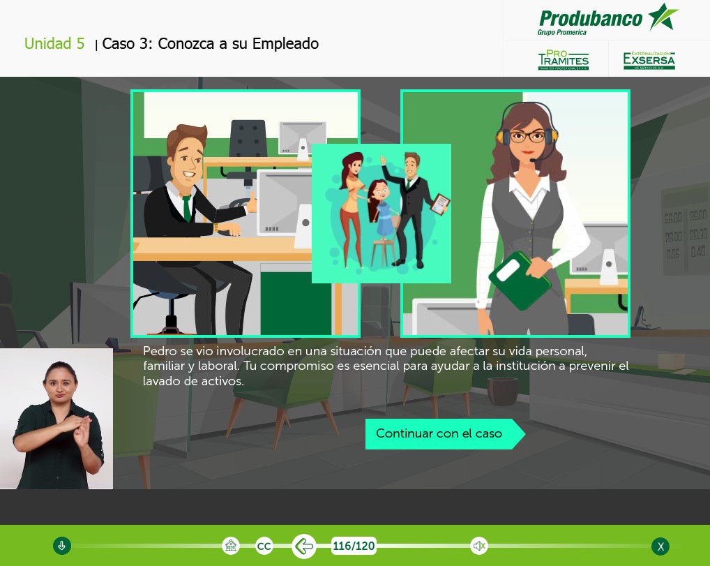 escuela virtual de pla produbanco elearning educacion juegos moodle casos 3