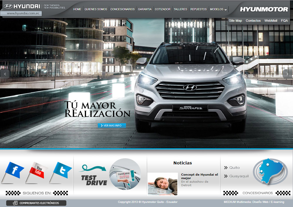 hyunmototrs ecuador sitio web