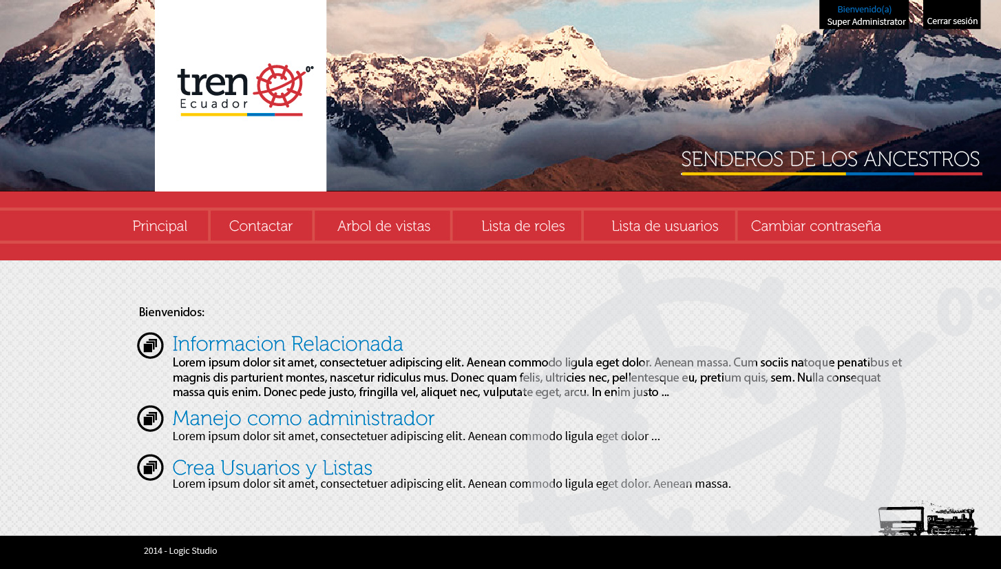 interfaz2 Menu de Opciones SuperAdministrador