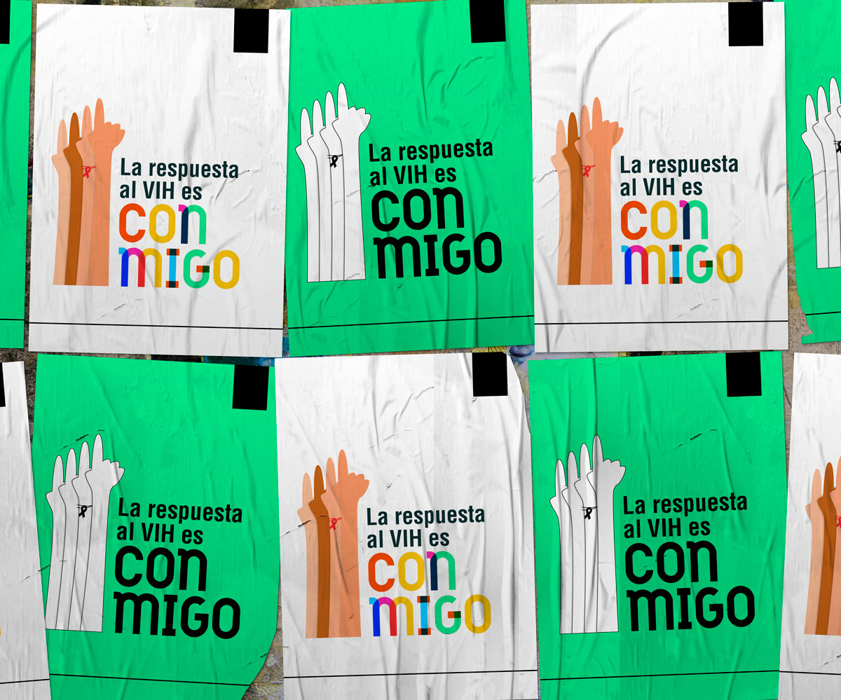logotipo Comunidades Respondiendo al VIH