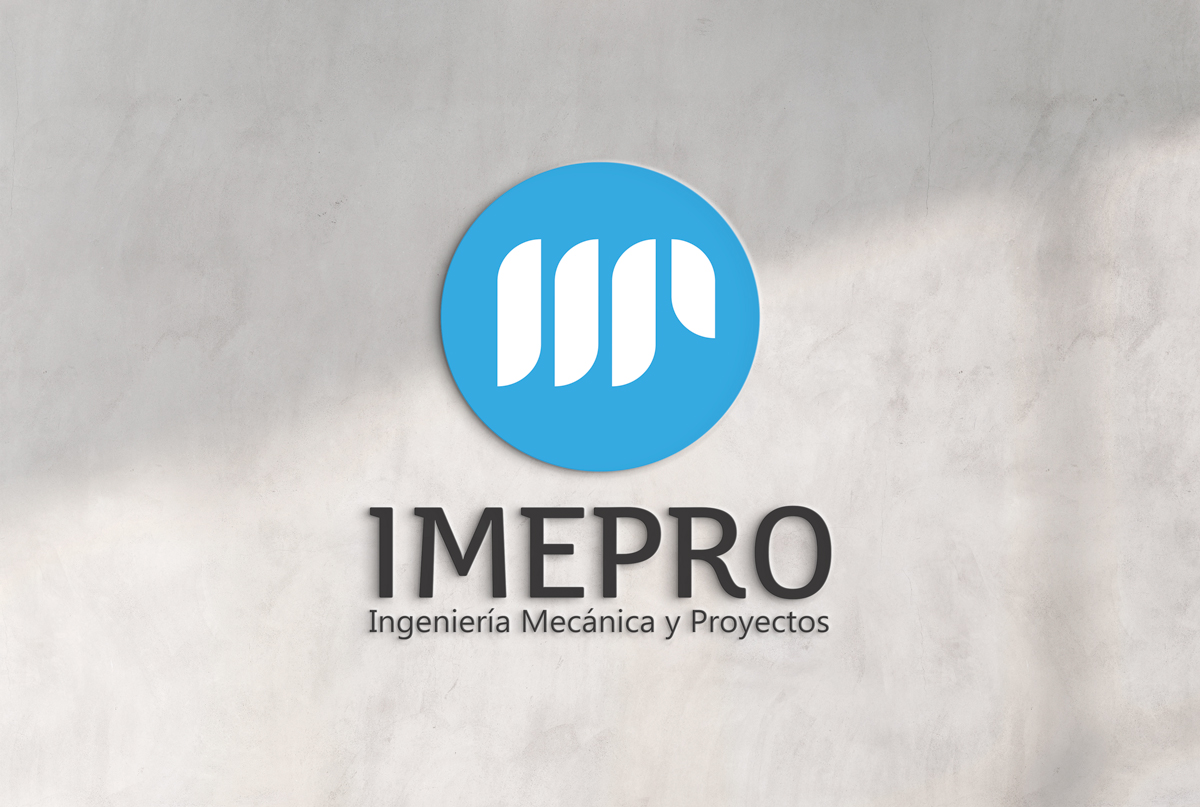 logotipo imepro ingenieria proyectos tarjetas corporativas