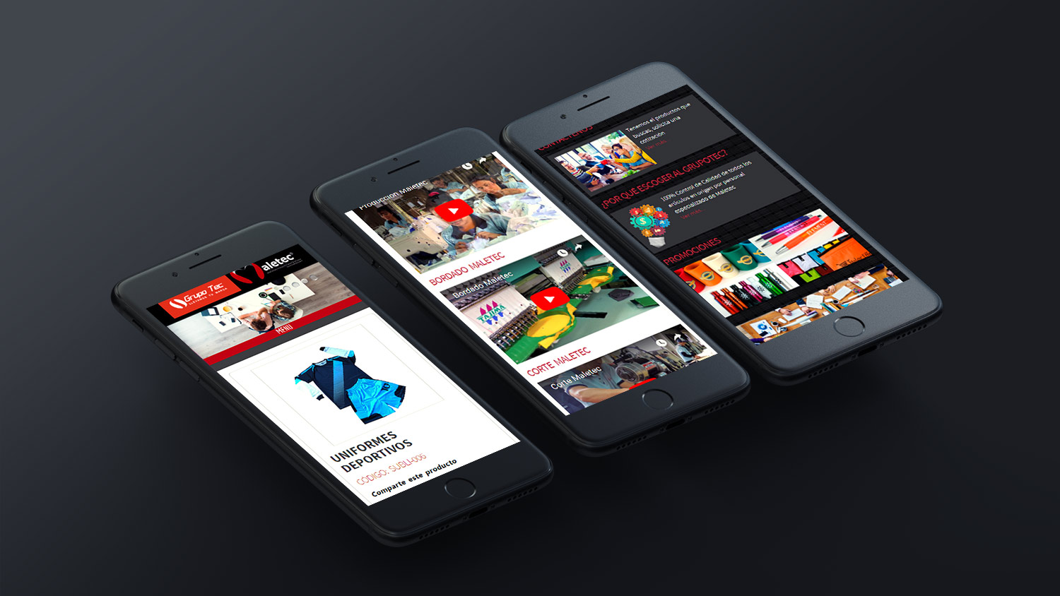 maletec website moviles