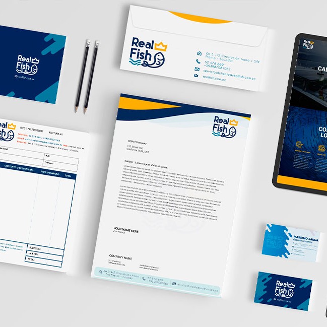 portada desarrollo de productos realfish ecuador