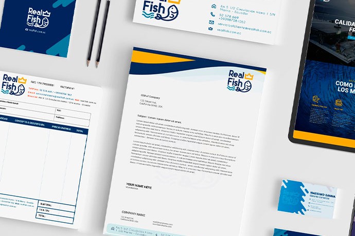 portada desarrollo de productos realfish ecuador