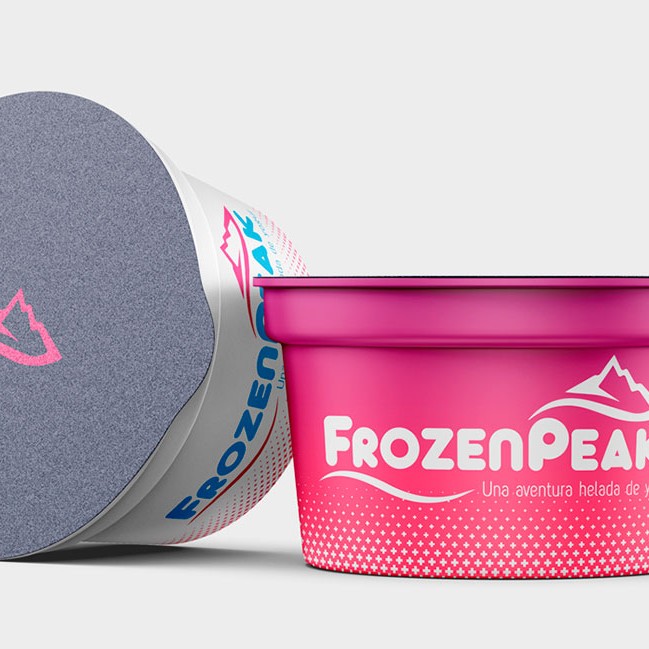 portada frozenpeak logotipo imagen corporativa quito