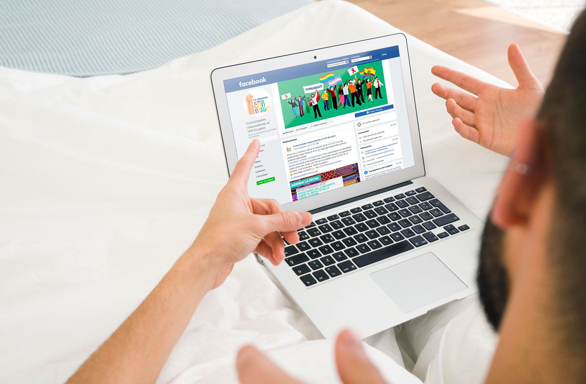 redes sociales Comunidades Respondiendo al VIH