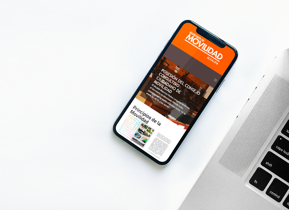 secretaria movilidad quito pagina web responsive movil test