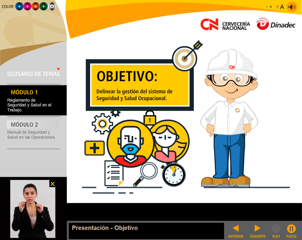 seguridad y salud en el trabajo objetivos