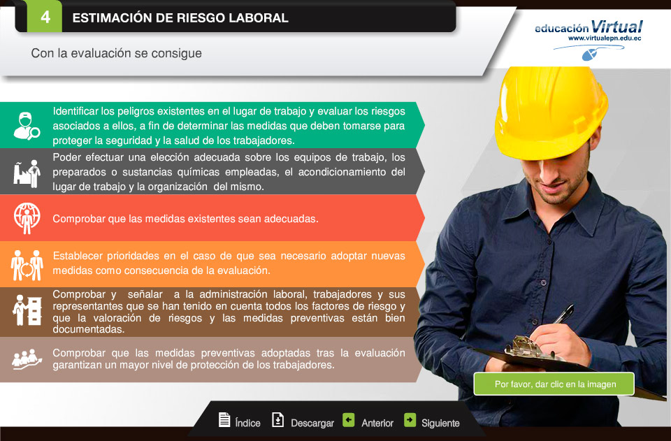 seguridad y salud ocupacional evaluacion