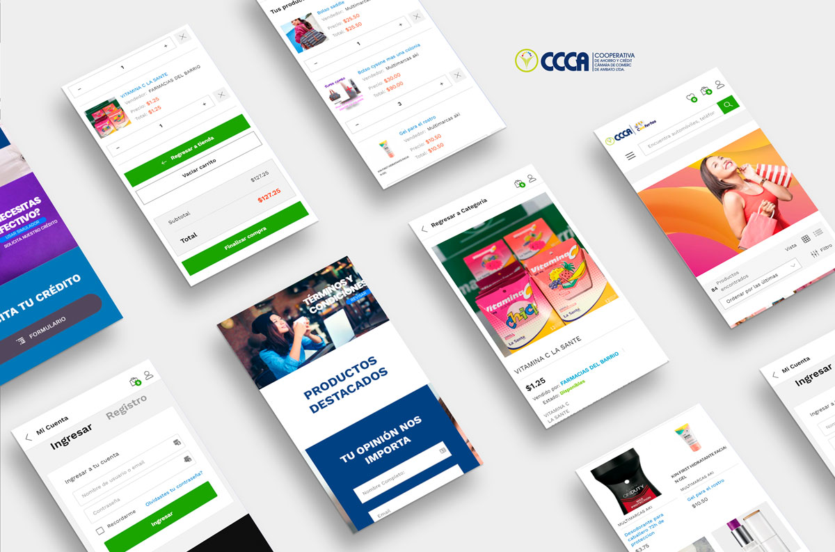tienda ecommerce coofertas ccca ambato ecuador