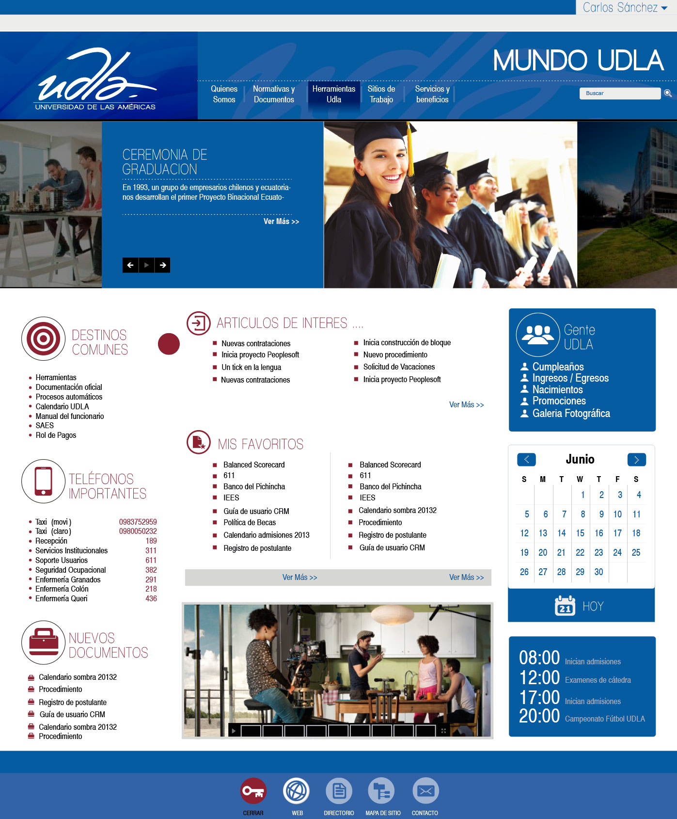 udla interfaz css