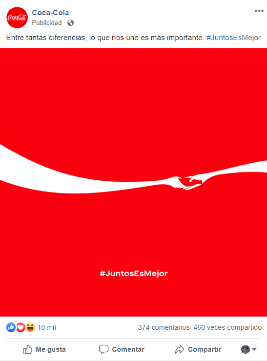 ejemplos de engagement Coca cola quito ecuador